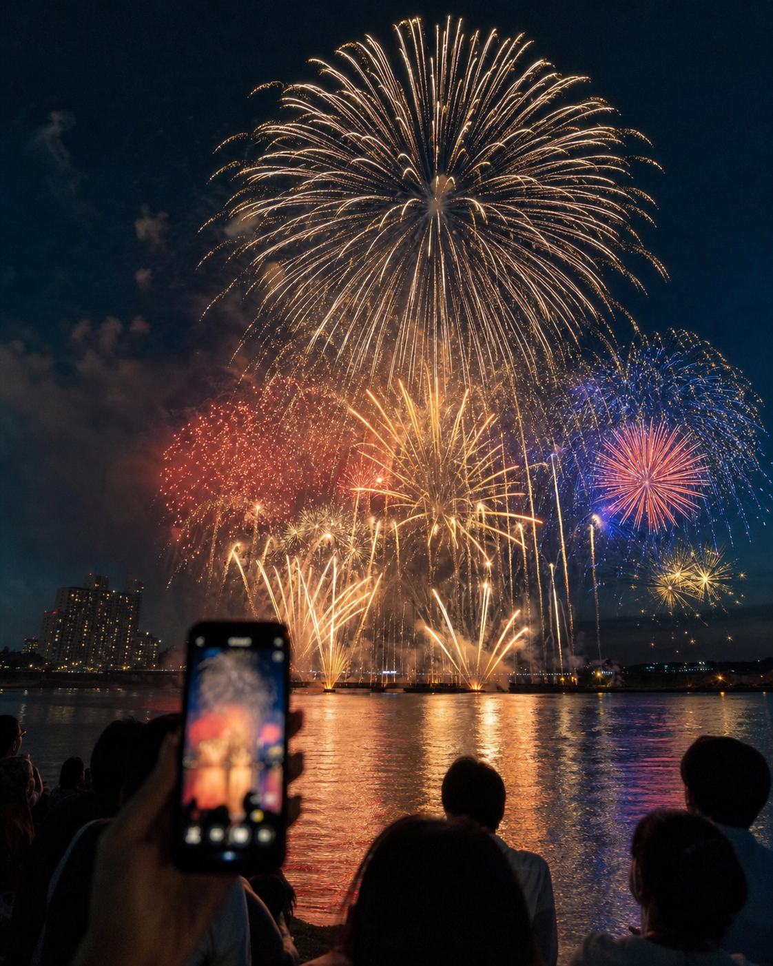 8月13日的花火，手机还是输了