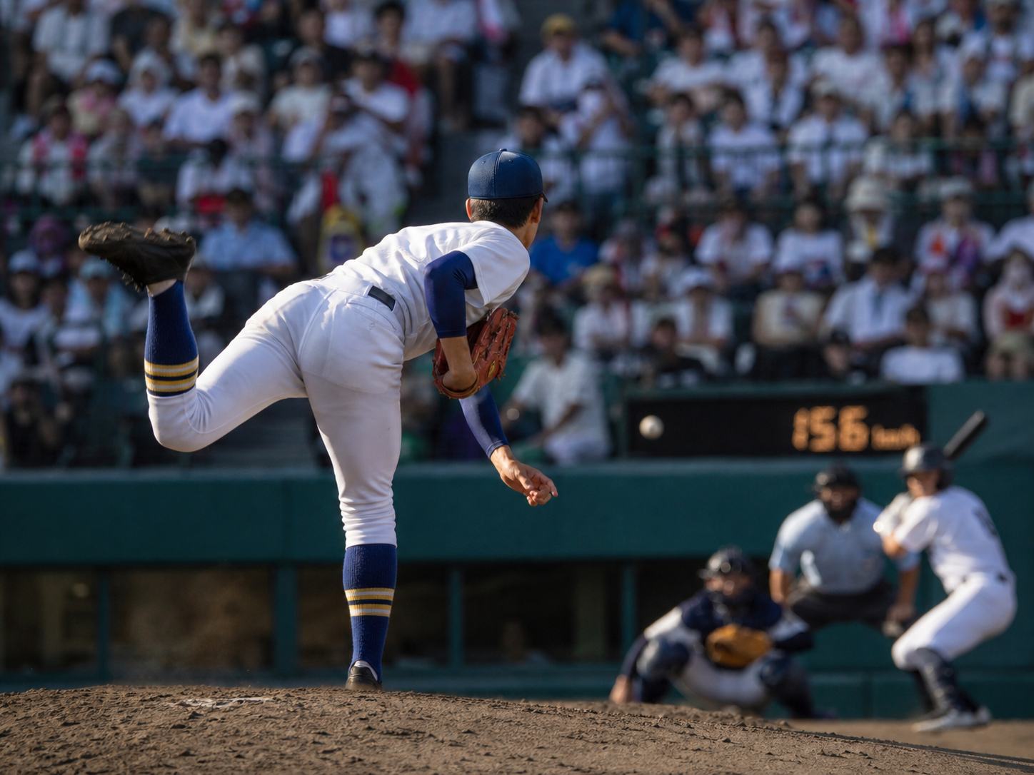 156 km/h at Koshien is wild
